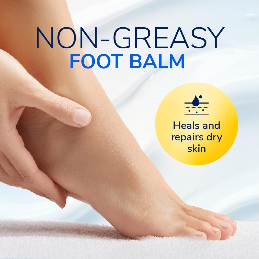 Dr. Scholl's podiatrist evaluated foot balm for smoothing heel cracks