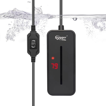 Hygger 100W small submersible aquarium heater front view