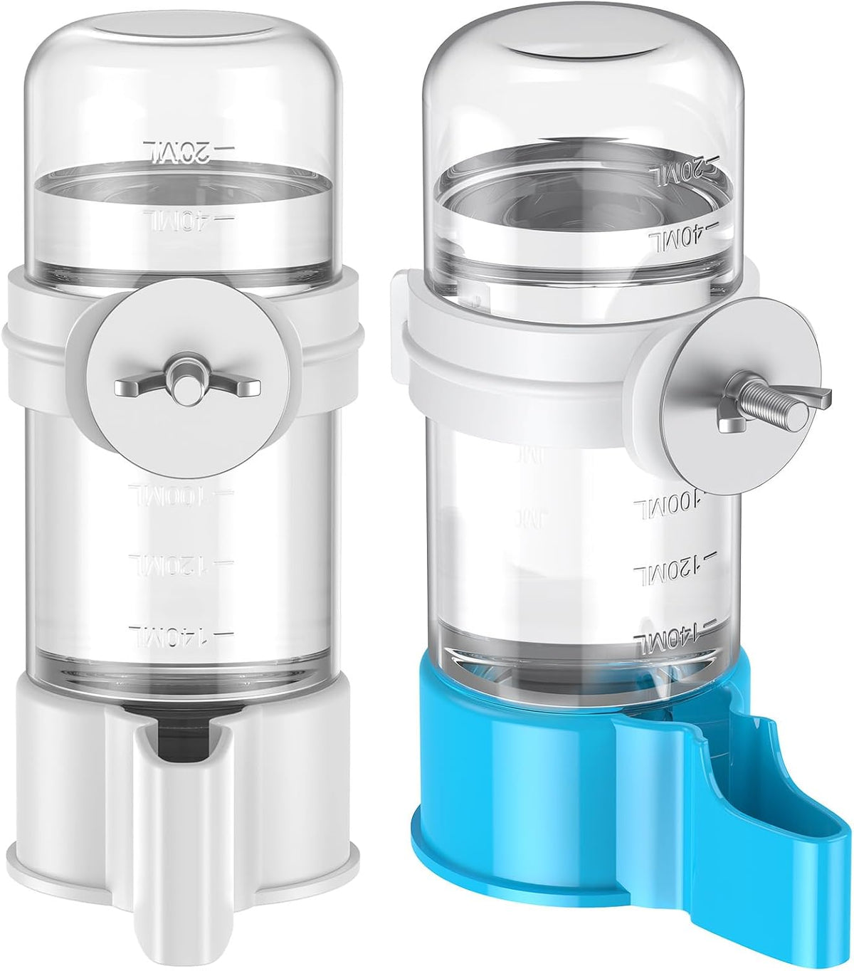 Pawfly Bird Water Dispenser, Automatic Water Feeder, Plastic Cage Water Dispenser, White Parrot Waterer for Small Parakeet Cockatiel Budgie Lovebirds (Not Fit for Food Feeding) - Image 13