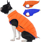 Lelepet Reversible Dog Coat Waterproof Dog Jacket Windproof Puffer Vest for Winter Warm Lightweight Coats for Large Dogs Adjustbale Hook & Loop Pet Apparel with Leash Hole, Pitbull, Wine Red, XL - Image 13
