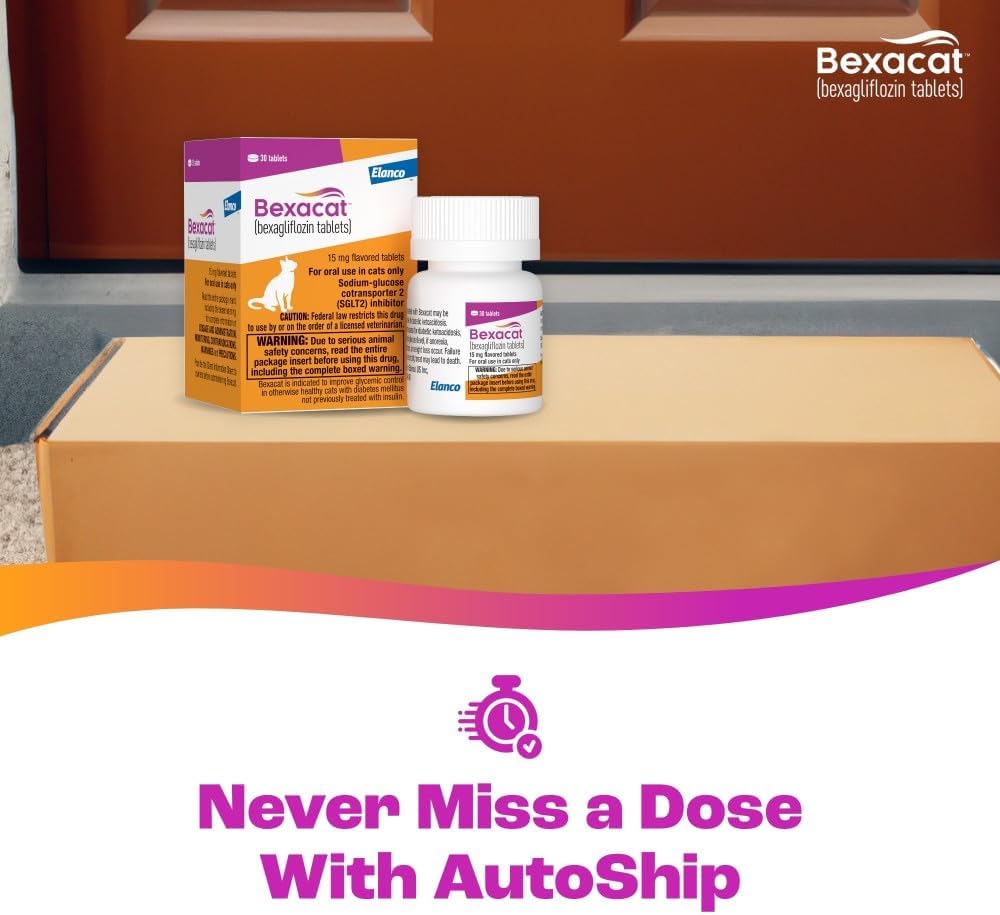 Bexacat USA imported feline medicine packaging