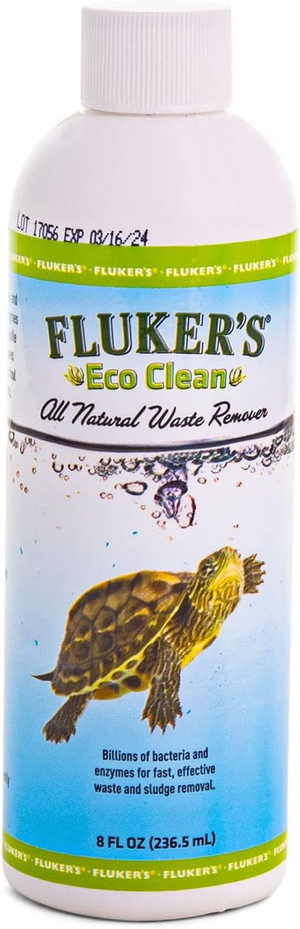 Fluker's Eco Clean All Natural Reptile Waste Remover 8 Fluid Ounce front view