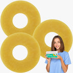 XIIFIIFII moldable ostomy barrier rings front view pack of thirty hydrocolloid seals for stoma care