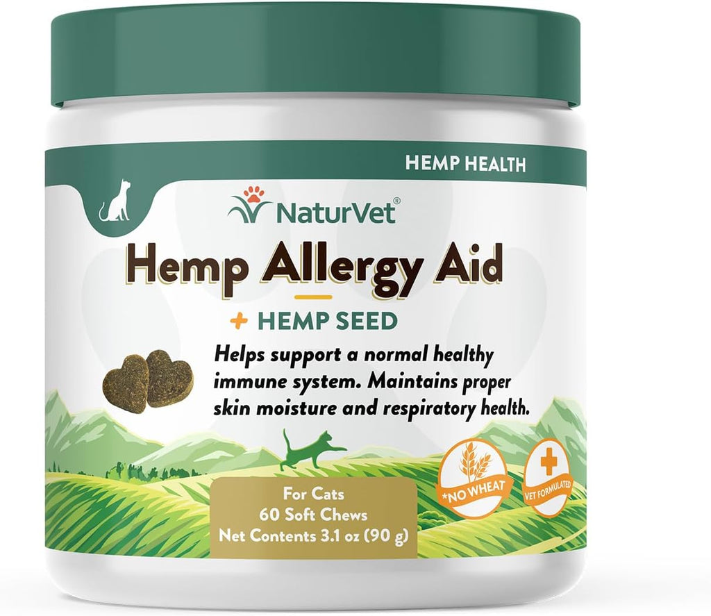 NaturVet - Aller-911 Allergy Aid Plus Antioxidants for Cats - 60 Soft Chews | Supports Immune System, Skin Moisture & Respiratory Health | Enhanced with Omegas, DHA & EPA | 30 Day Supply - Image 10