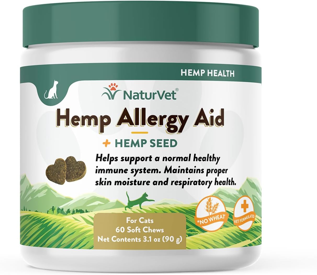 NaturVet - Aller-911 Allergy Aid Plus Antioxidants for Cats - 60 Soft Chews | Supports Immune System, Skin Moisture & Respiratory Health | Enhanced with Omegas, DHA & EPA | 30 Day Supply - Image 10