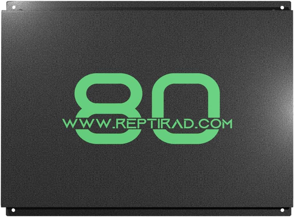 Advanced Radiant Heat Panel for Reptiles - ETL Certified Overhead Heater, 18.5mm Slim, Galvanised Steel Design, Even Heat, Energy Efficient (125 Watt) | Galvanized Steel Design, Only 0.73 Inches Thick, ETL Certified, Energy Saving, Even Heat Distribution - Image 10