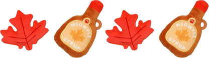 Pearhead catnip and crinkle paper plush entertainment accessories for active felines.