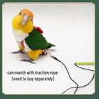 Bird Flight Suits Diapers, Parrot Diapers for Monk Parakeets, Cockatiels, Parrot Clothes Costume, Bird Training Nappy Suit Liners Clothes (Medium,White) - Image 6