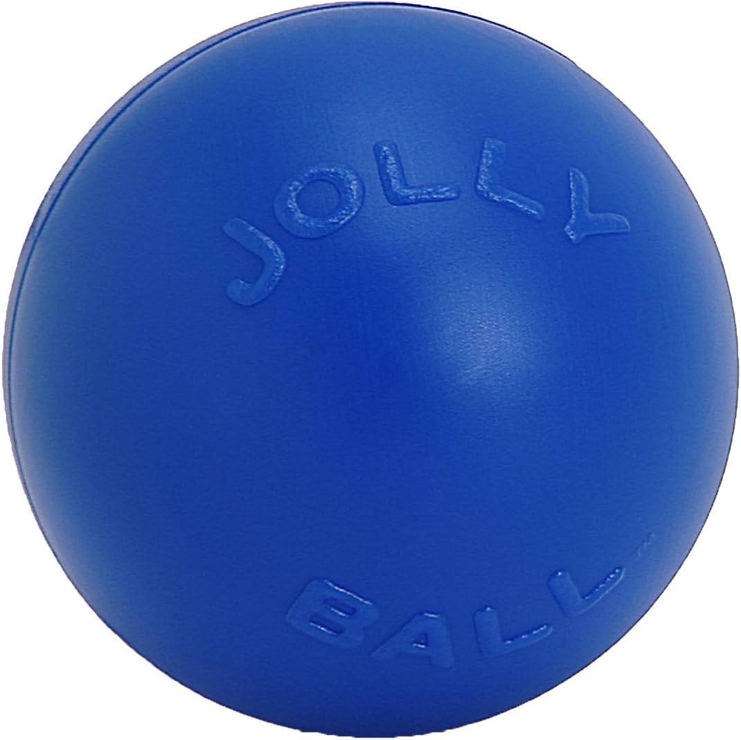 Jolly Pets Push-n-Play ball showing water fill plug