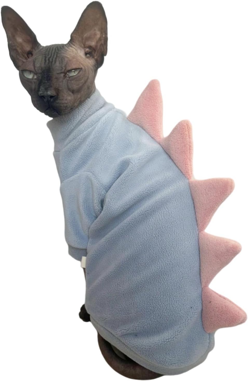 Soft polar fleece texture of Kitipcoo cat clothing