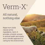 Verm-X 250 milliliter herbal supplement bottle with cap