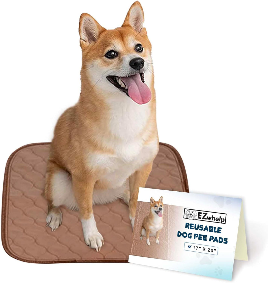 EZwhelp Reusable Dog Pee Pads - Waterproof Training Pads for Dogs - Washable & Sanitary - Rounded Corners - Laminated, Lightweight, Durable - Pet Essentials for Puppy Training and Whelping - 48" x 60" - Image 15