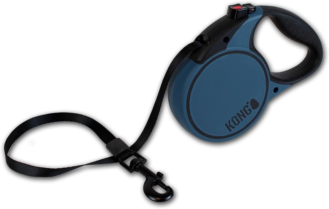 Kong Alcott Ultimate Retractable Dog Leash, Extra Large, Blue, 16' Long - Image 14