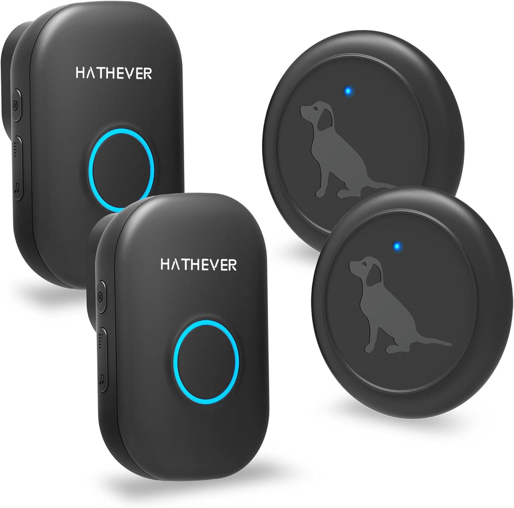 Dog Door Bell, Wireless Doggie Door Bell Operating at 1000 Feet with Chew Resistant IP65 Waterproof Touch Button, 32 Melodies - Image 10