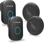 Dog Door Bell, Wireless Doggie Door Bell Operating at 1000 Feet with Chew Resistant IP65 Waterproof Touch Button, 32 Melodies - Image 10