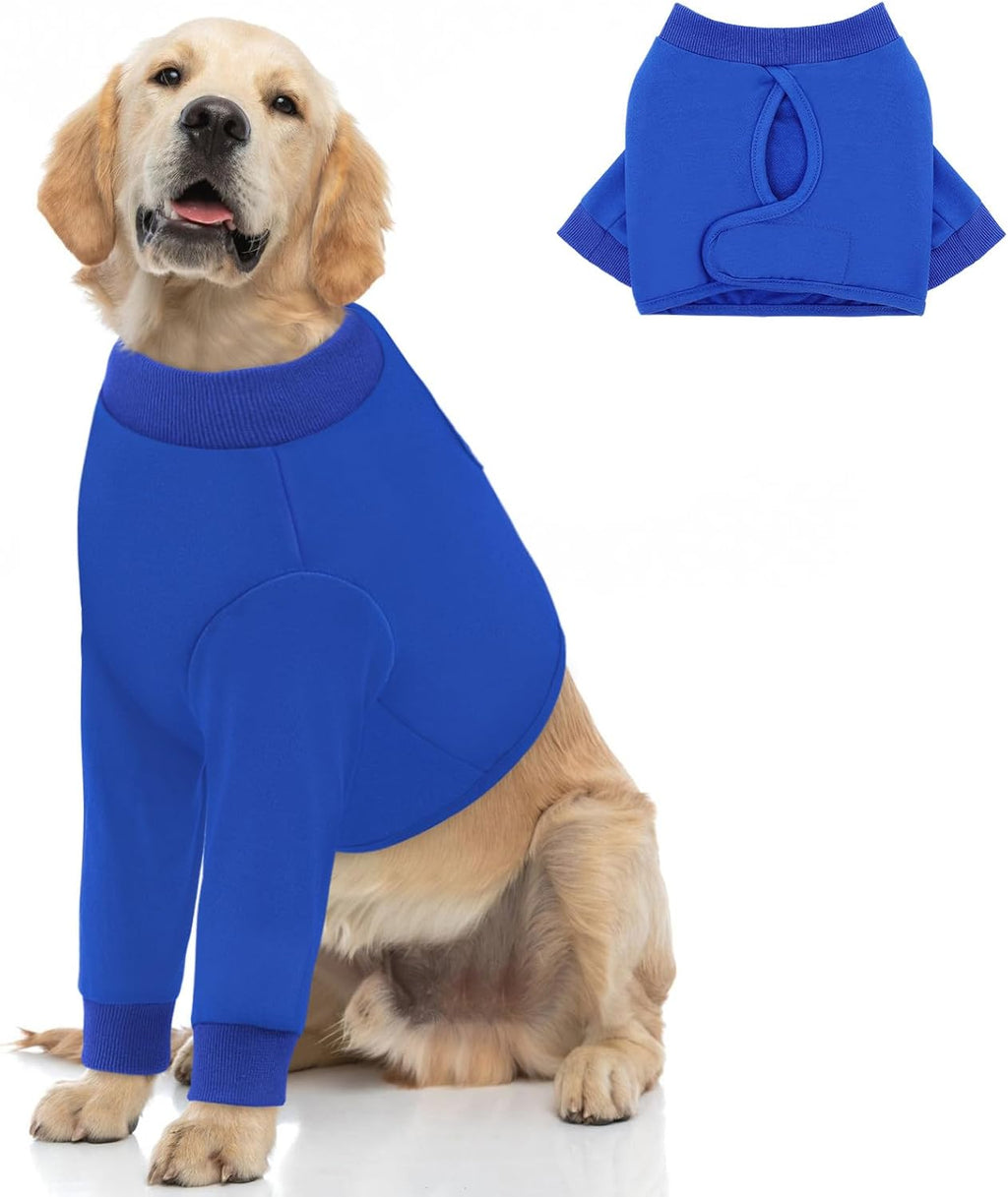 Comfortable surgical recovery solution for medium breed dogs