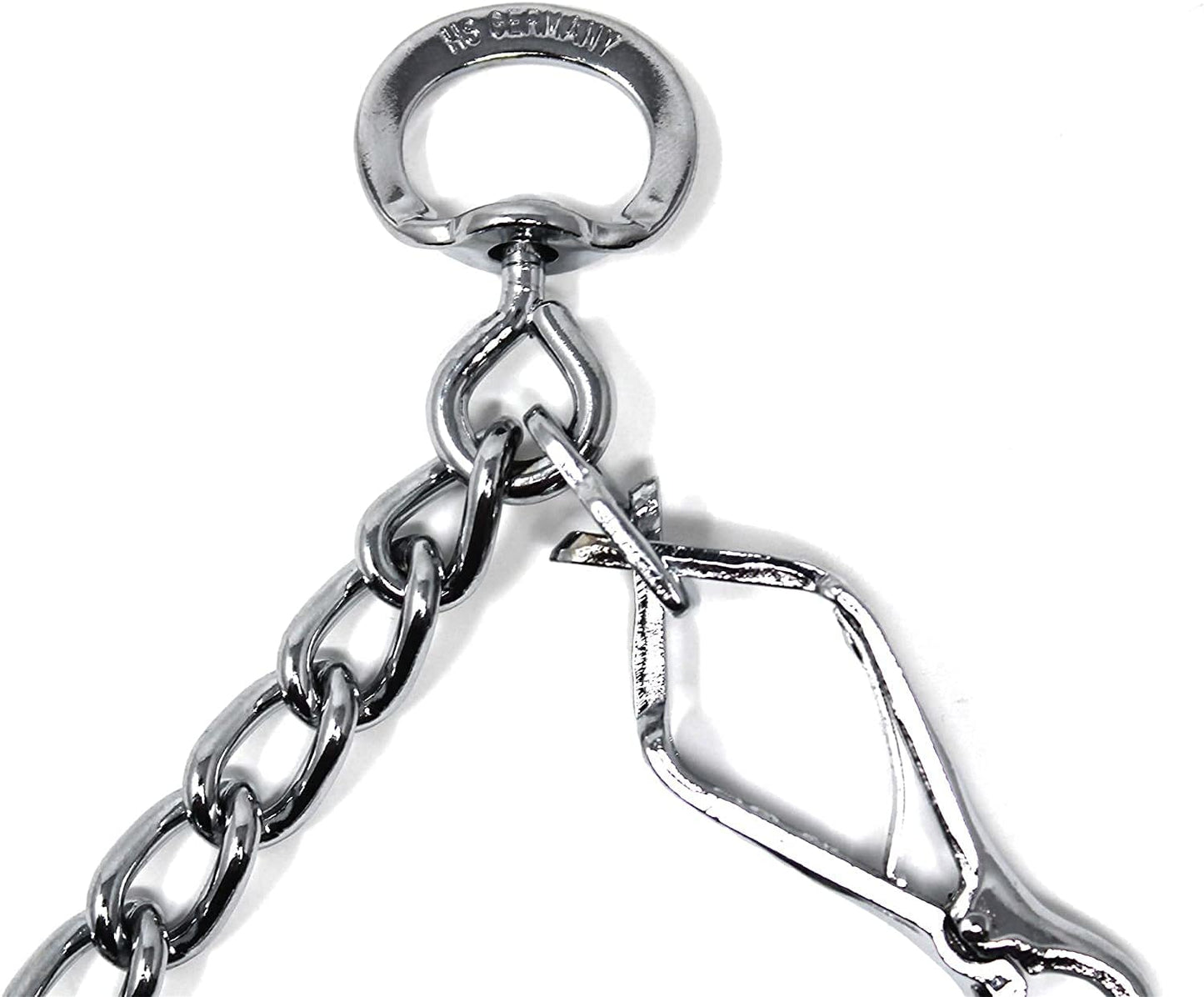 Authentic Herm Sprenger canine behavior tool showing the modular link system for custom sizing