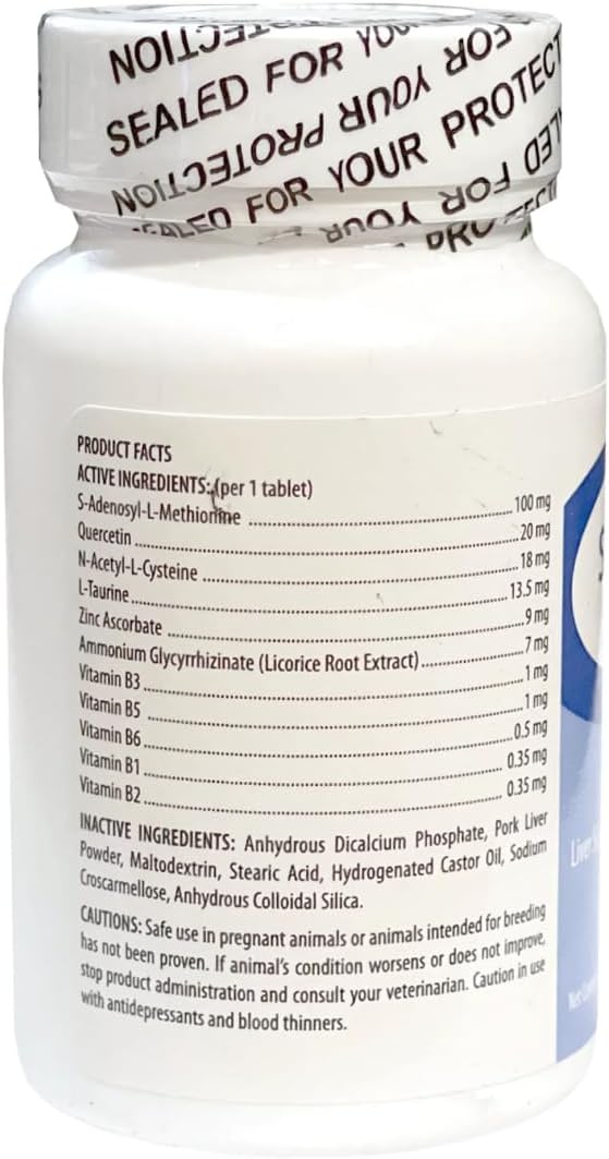 Label details of authentic USA imported Chom liver support tablets