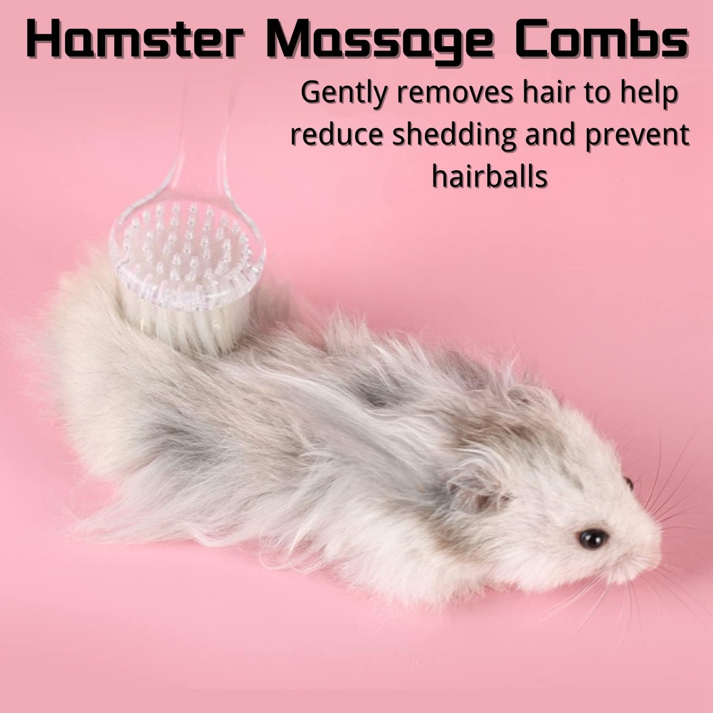 Handheld pet cleansing brush with ergonomic handle for easy grip