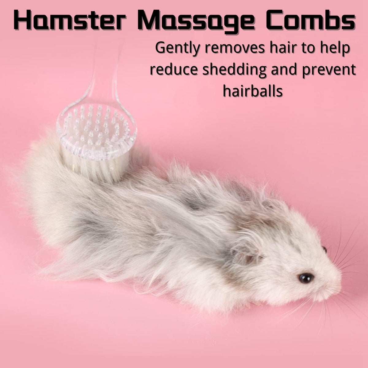 Handheld pet cleansing brush with ergonomic handle for easy grip