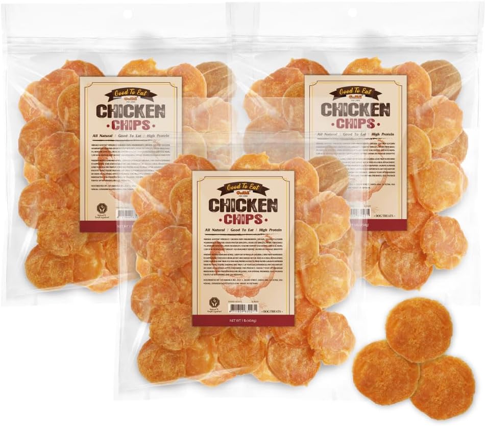 Gootoe Dog Treats, Chicken Jerky for Dogs - Dog Training Treats; High-Protein, Gluten-Free, Hypoallergenic, Grain-Free, Chicken Breast, 1 lb - Image 13