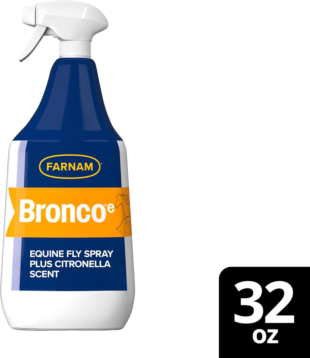 Farnam Broncoe Fly Spray Plus Citronella for Horses, Dogs & Premises - Kills Flies, Ticks, Fleas, Lice & Mosquitoes - Water-Based, Non-Oily Multi-Purpose Insecticide - 32 oz - Image 11