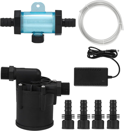 BAOSHISHAN Ice Bath Accessories Kit front view showing water pump and filter