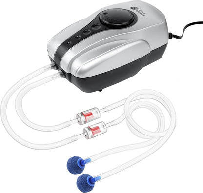 AquaMiracle Aquarium Air Pump Fish Tank Bubbler Aerator, All-in-One Fish Tank Air Pump Kit, Quiet Aquarium Bubbler - Image 9