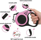 Collapsible dog bowl included with Petimp pink leash set