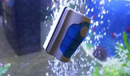 Jasonwell premium imported magnetic aquarium glass cleaner showcasing full maintenance kit contents