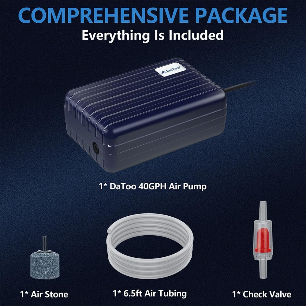 DaToo oxygen pump for nano fish tanks