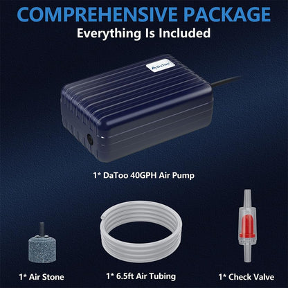 DaToo oxygen pump for nano fish tanks