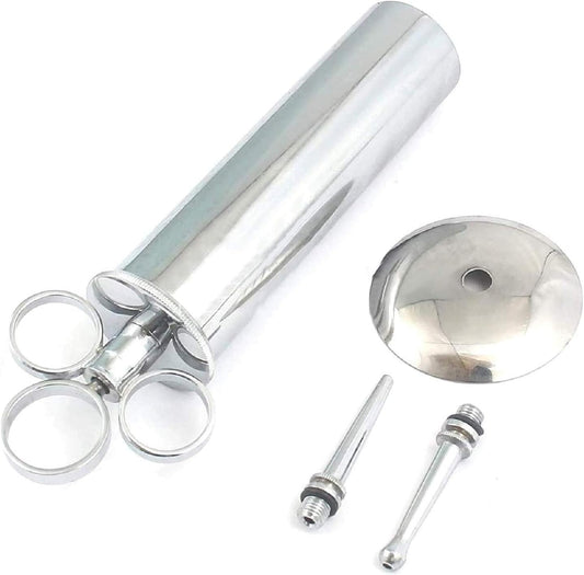 Precise Canada Ear Wax Removal Syringe front view professional metal irrigation tool.