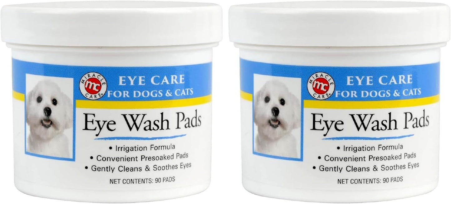 Gentle pet tear stain remover and eye rinse liquid bottle