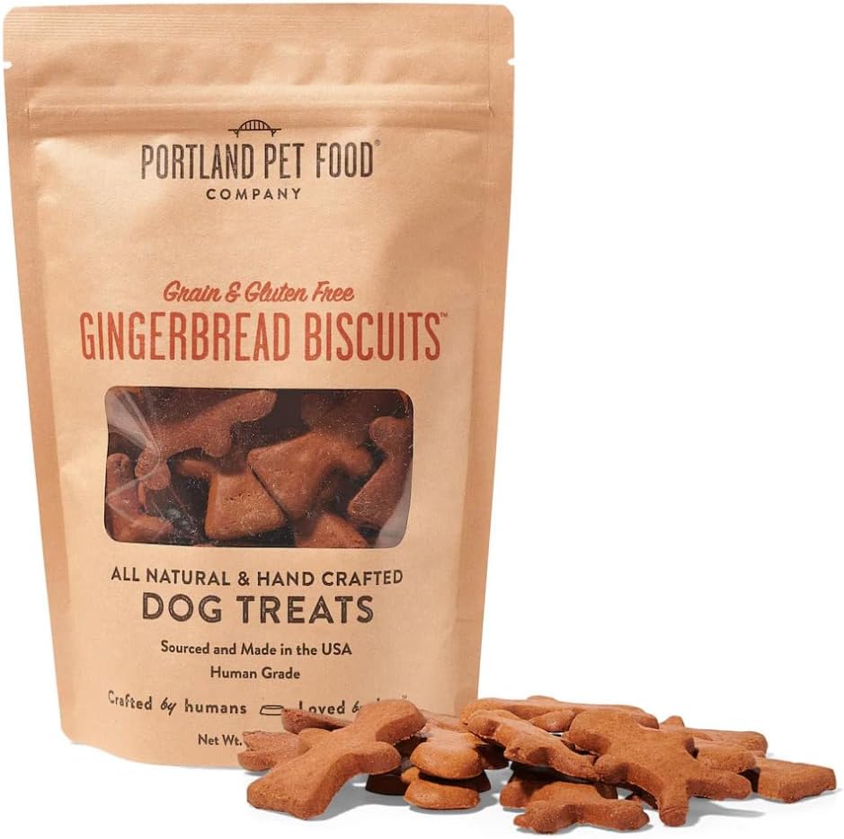 Portland Pet Food Company Pumpkin Dog Treats Healthy Biscuits for Small Medium & Large Dogs - Grain-Free, Human-Grade, All Natural Cookies, Snacks & Puppy Training Treats - Made in The USA - 5 oz - Image 12
