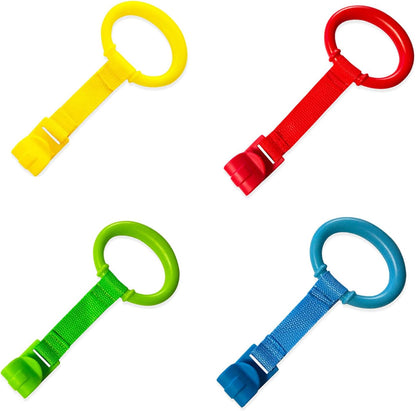 Zhongyifan baby pull up rings 4 piece set front view