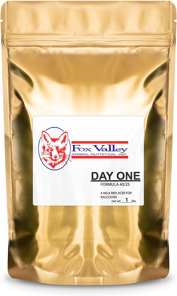 Fox Valley Day One Formula 40 25 for Raccoons 1 pound bag front view