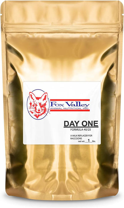 Fox Valley Day One Formula 40 25 for Raccoons 1 pound bag front view