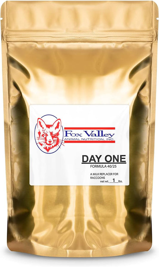 Fox Valley Day One Formula 40 25 for Raccoons 1 pound bag front view