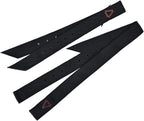 Detailed texture view of the authentic Hilason nylon horse saddle cinch tie strap assembly.
