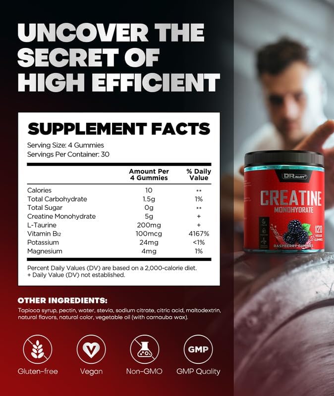 Dralot 120 count fitness supplement packaging side profile