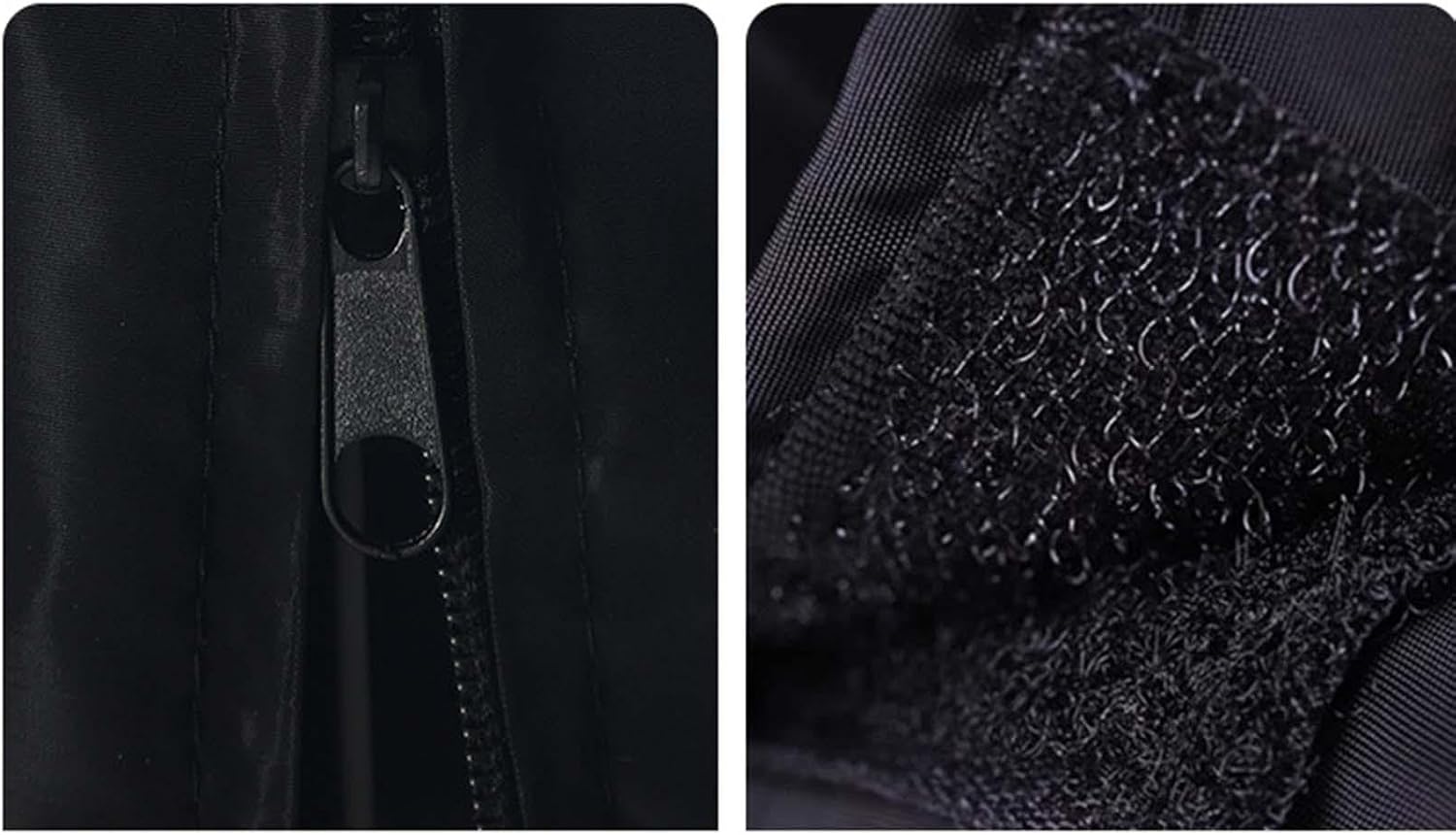 Baoblaze blackout shading cloth zipper detail close up