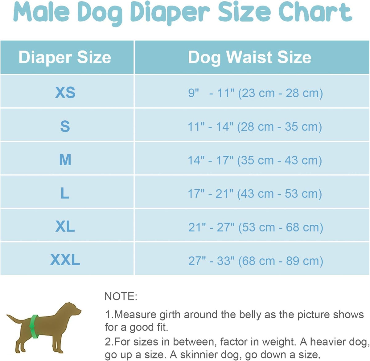 Avont boy doggie pee wraps with detachable suspenders