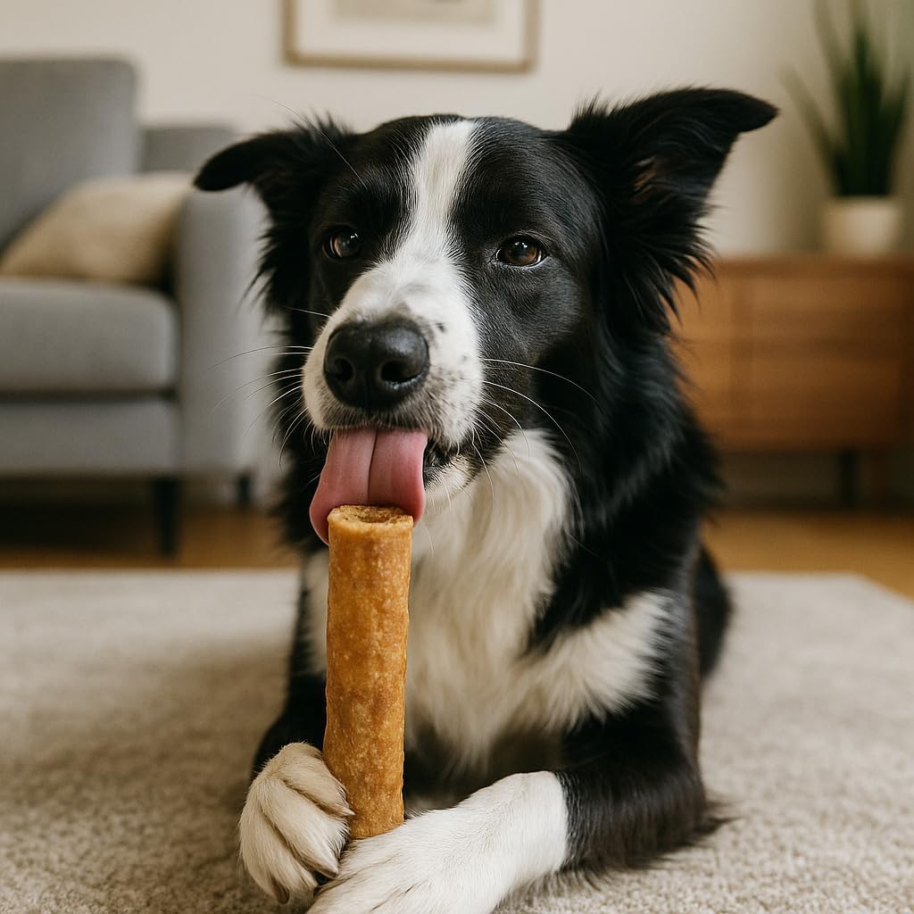 Natural gluten free healthy collagen dog chews for dental health care