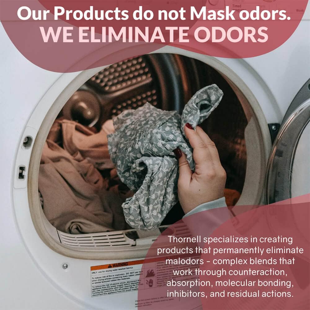 Pet safe laundry additive for removing strong sweat and organic waste odors