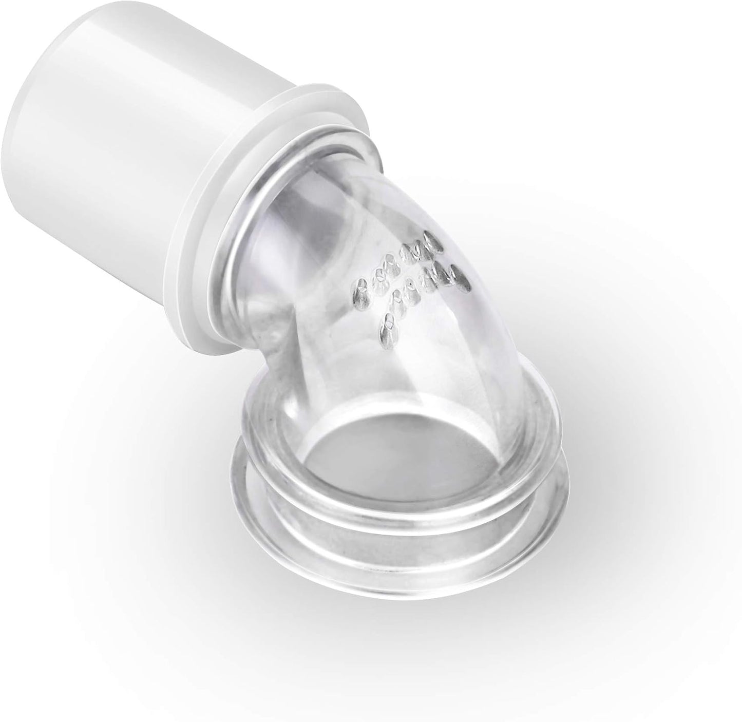 Optimalbo replacement elbow and swivel for DreamWear CPAP mask front view