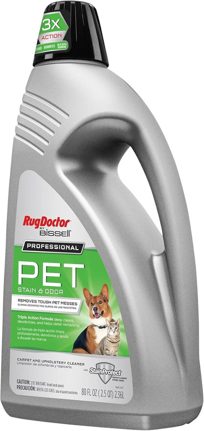 Rug Doctor professional pet carpet cleaner solution for deep cleaning machine