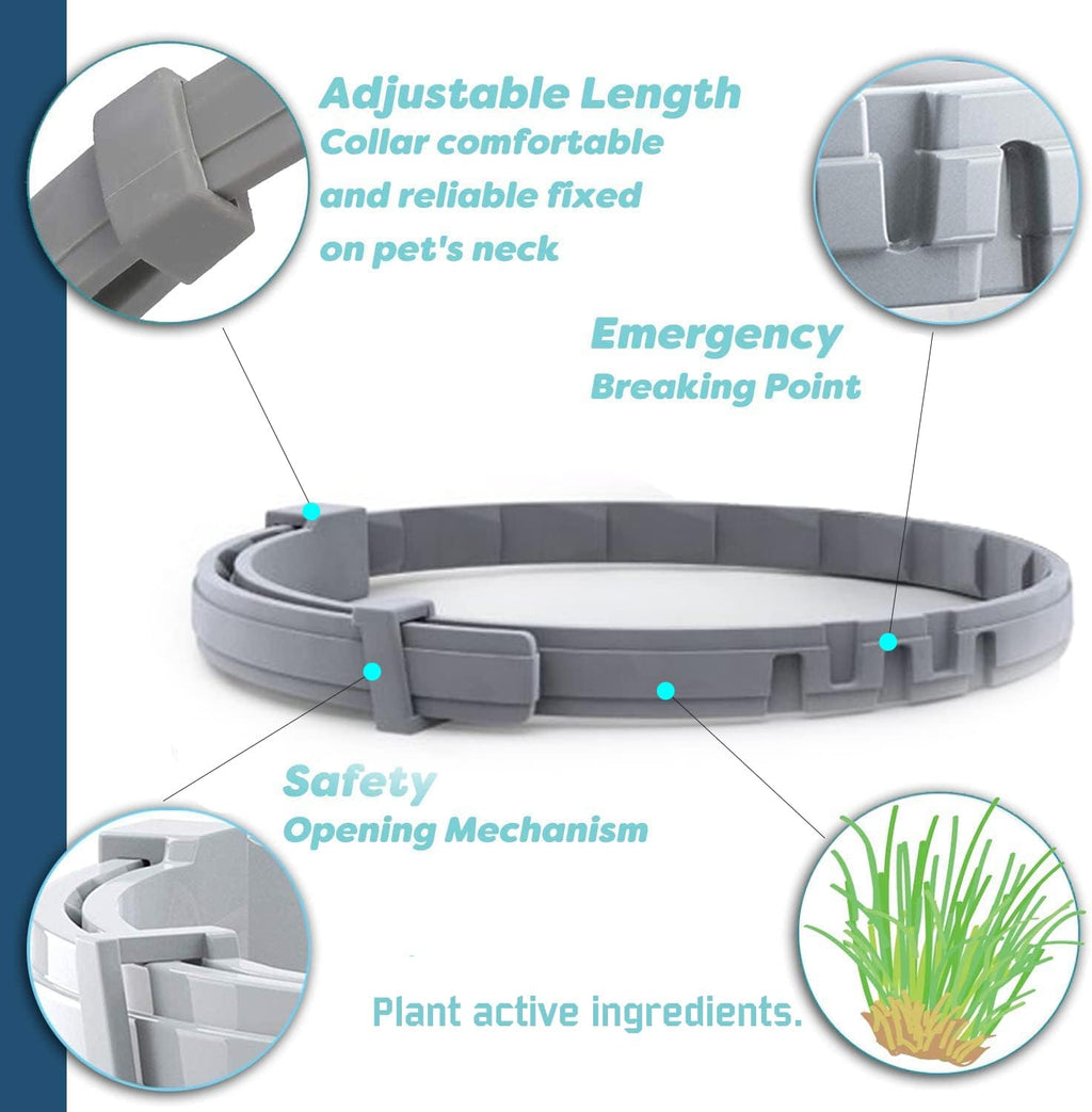 ShengKou natural pest control collar with flea comb and drops