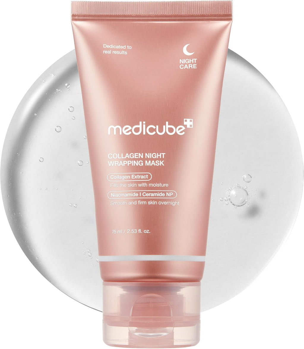 medicube Wrapping Mask PDRN Caffeine - Overnight Peel Off Facial Mask - Image 9