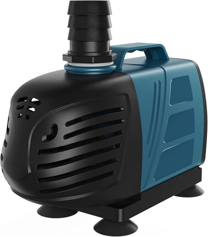 Uniclife 1000 GPH Submersible Water Pump front view high efficiency aquarium circulation pump